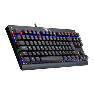 Teclado Gamer Usb Mecânico Redragon Dark Avenger, Preto, Switch Blue, Rgb, Abnt2, K568R
