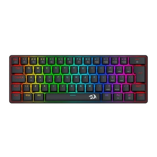 Teclado Gamer Usb Mecânico Redragon Jax, Preto, Switch Brown, Rgb, Abnt2, K613-Kb