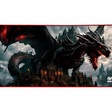 Miniatura de Mousepad Gamer Kmex FX-XFXX7935303 Dragon Dynasty, 80x35 Cm, Borda Costurada