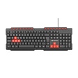Miniatura de Teclado Gamer Usb Membrana C3Tech Kg-10Bkv2, Preto, Abnt2