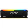 Miniatura de Memória Desktop Ddr4 16Gb/3200 Mhz Kingston Fury Beast Kf432C16Bb2A-16, Rgb, Cl 16