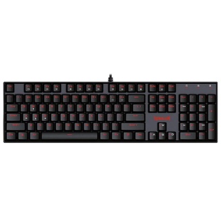 Teclado Gamer Mecânico Redragon Mitra, Switch Brown, K551-1 Pt-Brown, Preto