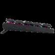 Imagem 1 de Teclado Gamer Usb Mecânico Redragon Anivia, Preto, Switch Blue, Rgb, Abnt2, K614-Rgb