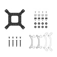 Imagem 5 de Water Cooler 120Mm Deepcool Le300, Le300-Bklnmc-g-1, Led Estático 6 Cores, Preto
