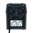 Imagem 3 de Nobreak 0600 Va Tsshara Ups Mini 4568, 1Bs, Entrada: Bivolt, Saída: 115 V, 6 Tomadas, 10 Ah