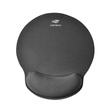 Miniatura de Mousepad C3Tech Mp-100, Ergonômico, Apoio em Gel, 25 Cm x 23 Cm, Preto