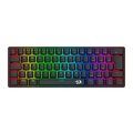 Teclado Gamer Usb Mecânico Redragon Jax, Preto, Switch Brown, Rgb, Abnt2, K613-Kb