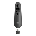 Apresentador Logitech R500S, Sem Fio, Com Laser Point Vermelho 20M, Preto, 910-006518