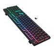 Imagem 3 de Teclado Gamer Usb Membrana Redragon Netherbane Pro K521Rgb-Ks, Rgb, Abnt2, Preto