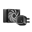 Imagem 1 de Water Cooler 120Mm Deepcool Le300, Le300-Bklnmc-g-1, Led Estático 6 Cores, Preto