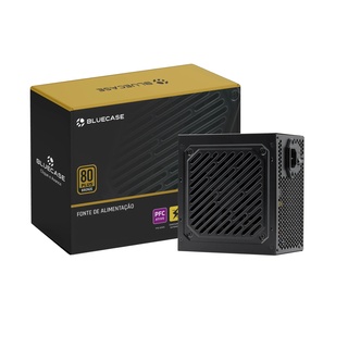 OPENBOX - Fonte Atx 0600 W Bluecase Ez8898Bbx-600B, 80 Plus Bronze, Pfc Ativo, Com Cabo, Preto, Becpfc