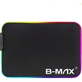 Mouse Pad Gamer Led Rgb Preto Iluminado Bmax 7 Cores 15x35