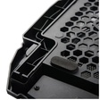 Imagem 2 de Base Notebook C3Tech Nbc-100Bk, 17", Preto, Usb 2.0, 4 Fans, Controle Velocidade, Led Azul