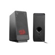 Imagem 3 de Caixa De Som Gamer Redragon Ranch Gs513, 3Watts X2, Áudio 2.0, P2, Usb, Controle De Volume, Preto