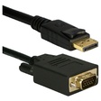 Miniatura de Cabo Adaptador De Vídeo Displayport Macho Para Vga Macho, 1.8 Metros, Md9 7729