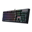Miniatura de Teclado Gamer Usb Mecânico Redragon Surara Pro, Preto, Switch Brown, Rgb, Abnt2, K582Rgb-Pro V2