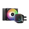 Miniatura de Water Cooler 120Mm Deepcool Le300, Le300-Bklnmc-g-1, Led Estático 6 Cores, Preto