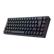 Miniatura de Teclado Gamer Usb Mecânico Redragon Castor, Preto, Switch Brown, Rgb, Abnt2, K631-Rgb
