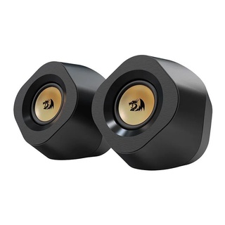 Caixa De Som Gamer Redragon Kaidas Gs590, Áudio 2.0, 3Watts x2, Usb, Rgb, Controle de Volume, Preto