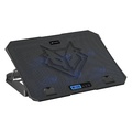 Base Notebook C3Tech Nbc-70Bk, 15.6", Preto, Usb 2.0, 6 Fans 06X06 Cm, Controle Velocidade
