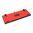 Imagem 7 de Teclado Gamer Usb Mecânico Redragon Flamengo Nation, Preto, Switch Brown, Vermelho e Branco, Abnt2, Fl576