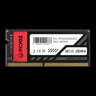 Memória Notebook Ddr4 16Gb/3200 Mhz Pcyes, Cl 19, 1.2V, Pm163200D4So, Preta