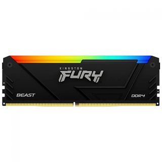 Memória Desktop Ddr4 16Gb/3200 Mhz Kingston Fury Beast Kf432C16Bb2A-16, Rgb, Cl 16