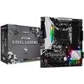 Placa Mãe Am4 Asrock B450M Steel Legend, Ddr4 128Gb, M2/Nvme, Displayport, Hdmi, Preta