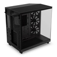 Imagem 1 de Gabinete Gamer Nzxt Cc-H61Fb-R1, Sem Fonte, 3 Fans, Rgb, Preto, Lateral De Vidro