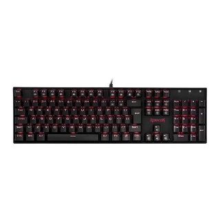 Teclado Gamer Mecânico Redragon Mitra, Switch Blue, K551-1 Pt-Blue, Preto