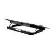 Imagem 4 de Base Notebook C3Tech Nbc-50V2Bk, 15.6", Preto, Usb 2.0, 2 Fans 12X12 Cm, Led Azul