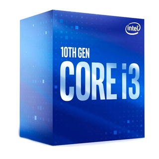 Processador 1200 Intel 10ª Geração Core I3-10100, 3.60Ghz, Max 4.30Ghz, Cache 06Mb, Com Vídeo, Bx8070110100