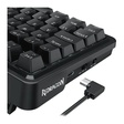 Imagem 5 de Teclado Gamer Usb Mecânico Redragon Eisa Pro 3, Preto, Switch Brown, Rgb, Abnt2, K686Rgb-Pro