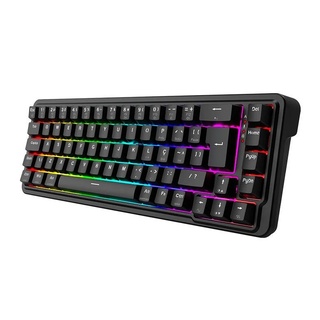 Teclado Gamer Usb Mecânico Redragon Nova Magnetic, Preto, Switch Magnético UltraMag, Rgb, Abnt2, K729Rgb-M