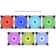 Imagem 2 de Kit Fan Cooler Argb, Kmex Aabd, 3 Fans 120 Mm + Cont Remoto, Aabdk136Ftikb0X, Branco