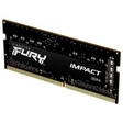 Imagem 1 de Memória Notebook Ddr4 08Gb/3200 Mhz Kingston Fury Impact, Cl 22, 1.2V, Kf432S20Ib/8, Preta