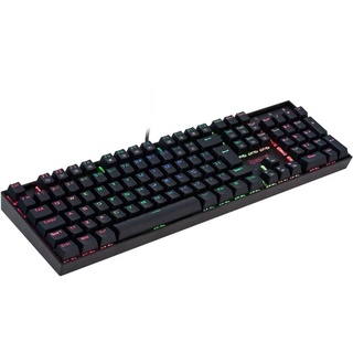 Teclado Gamer Mecânico Redragon Mitra, Rgb, Switch Outemu Blue, K551Rgb-1, Preto