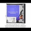 Imagem 4 de Gabinete Slim Micro-Atx Kmex Gm-02Ck, Com Fonte 200W, Preto, Com Cabo