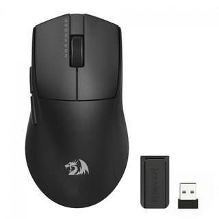 Mouse Gamer Redragon M916-Pro-1K King Pro, 26.000 Dpi, 5 Botões, Sensor 3395, Wi-fi, bluetooth e Usb, Preto