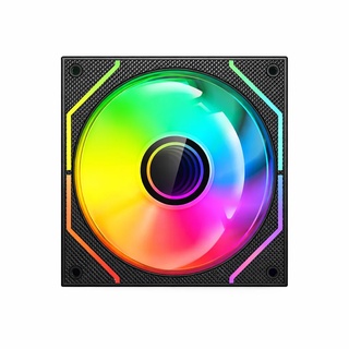 Cooler Fan Rgb C3Tech F9-L300Bkrgb, Conector Molex, Led, 120X120X25 Mm, Preto