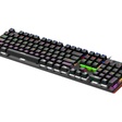 Imagem 3 de Teclado Gamer Usb Mecânico Kmex Dracarys-kgdb28, Preto, Switch Blue, Led, Abnt2