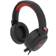 Imagem 4 de Headset Gamer Redragon Nireus H399-Rgb, Usb, Preto com Vermelho