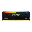 Miniatura de Memória Desktop Ddr4 16Gb/3200 Mhz Kingston Fury Beast, Rgb, Cl 16, 1.35V, Kf432C16Bb12A-16Wp, Preta