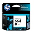 Miniatura de Cartucho De Tinta Hp 664 Preto F6V29Ab 2ml