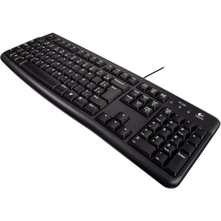 Teclado Usb Logitech K120, Preto, Abnt2, 920-004423
