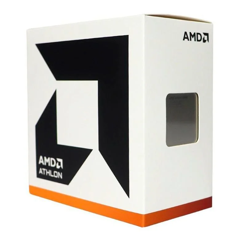 Processador Am4 Amd Athlon 3000G, 3.5 GHz, Max Turbo 3.5 GHz, 005 Mb Cache, Com Vídeo Integrado, Com Cooler