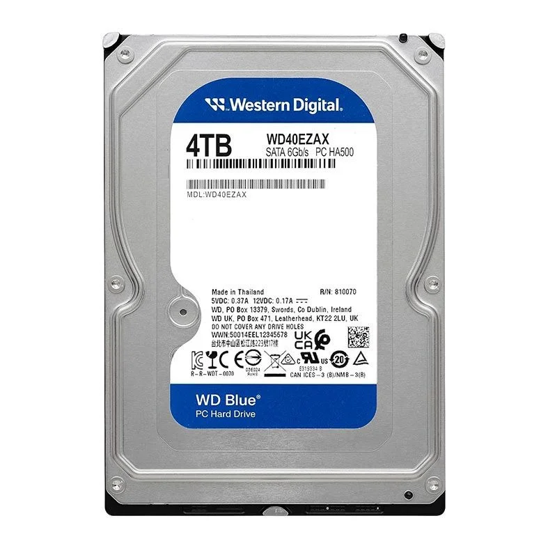 Hd Desktop 04 Tb Western Digital Wd40Ezax, Sata, 06Gbs, 256Mb, 5400 Rpm