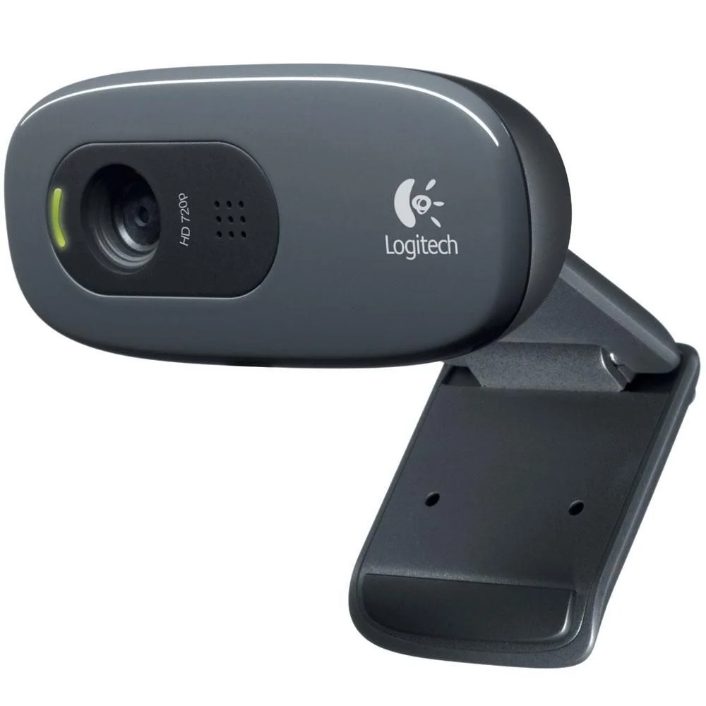 Webcam Logitech C270, Hd, 720P, 3 Mega, Preta, 960-000694