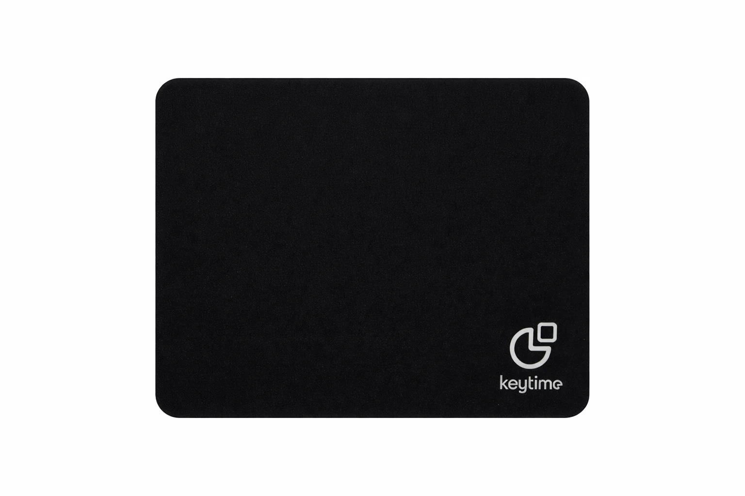 Mousepad Keytime Padrão, 18 Cm X 22 Cm, Preto, Kyt00016