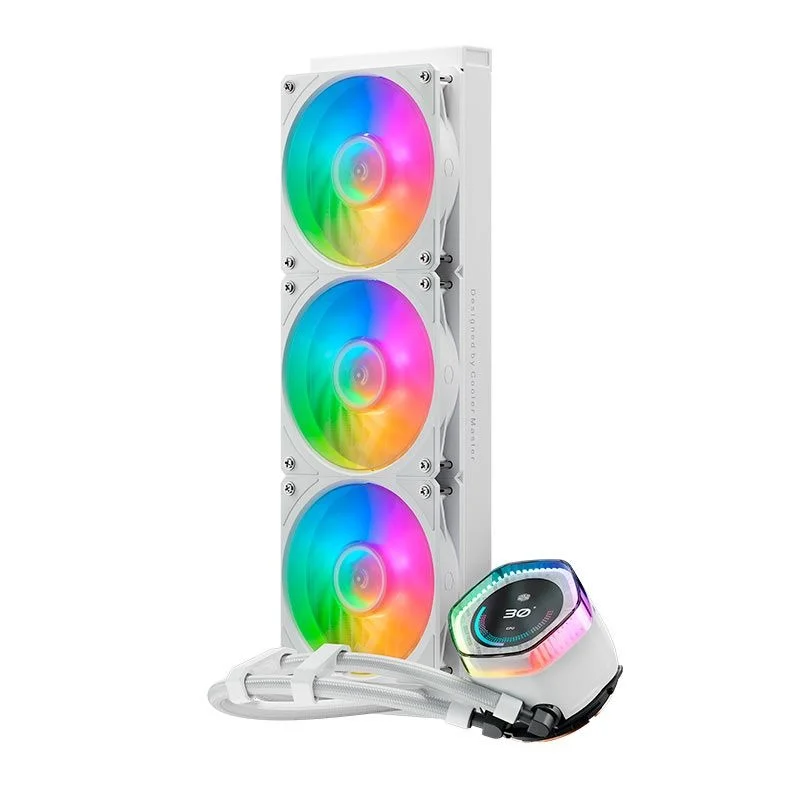 Water Cooler 360Mm Cooler Master Masterliquid 360 Ion White, Argb, Branco